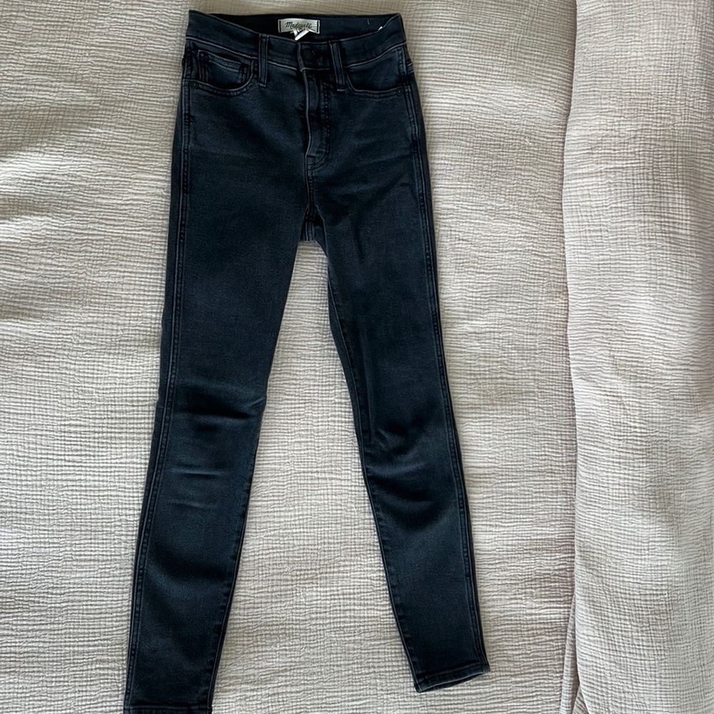Madewell 10” high rise skinny jeans